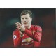 Signed photo of Victor Lindelof the Manchester United footballer